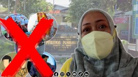 Foto. Kepala Puskesmas Pamolokan, Dtg Novia Sri Wahyuni, M.Kes