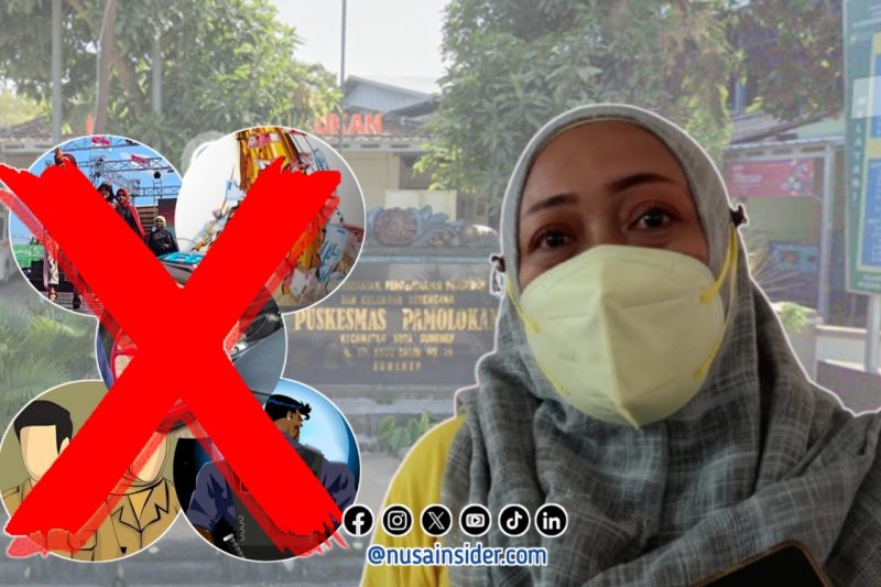 Foto. Kepala Puskesmas Pamolokan, Dtg Novia Sri Wahyuni, M.Kes