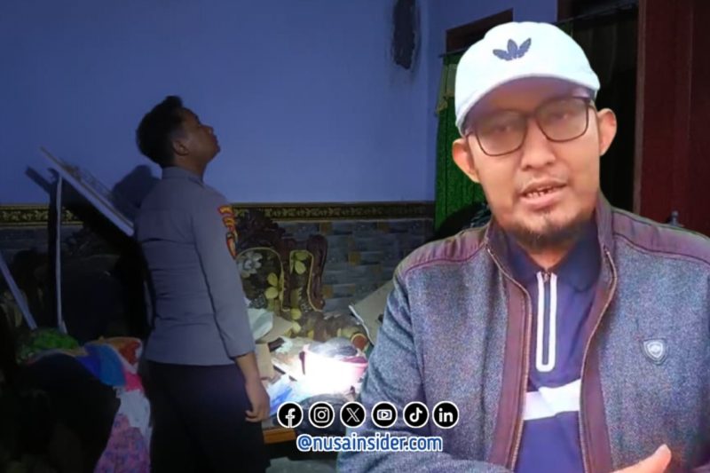 Foto. Pernyataan Sikap Bupati Sumenep Dr H Achmad Fauzi Wongsojudo, SH.,MH terkait Gempa Bumi yang Menggucang Sumenep