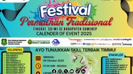 Foto. SS Flayer Event Permainan Tradisional Sumenep 2025