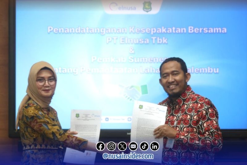 Foto. MoU Pemkab Sumenep Bersama PT El Nusa Pemanfaatan Lahan Desa 