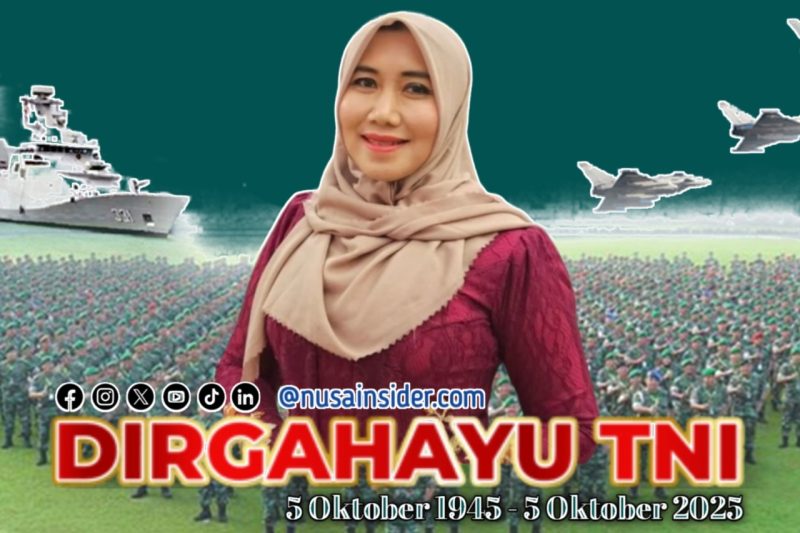 Foto. Ucapan HUT TNI ke-80 dari Dr Lia Istifhama, S.Sos.i., M.E.I Anggota DPD/MPR RI Periode 2025-2029