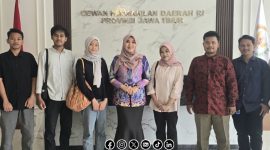 Foto. Pertemuan mahasiswa dengan DPD/MPR RI membahas Isu strategis tentang Madura