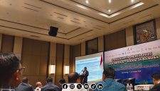 Foto. Kepala Perwakilan SKK Migas Jabanusa, Anggono Mahendrawan saat menyampaikan sambutannya di sesi materi Lokakarya Media. 
