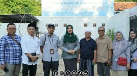 Foto. Ning Lia saat berkunjung ke kabupaten Pamekasan - Jawa Timur