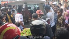 Foto. Kebakaran Laundry di Pasar Jengara Sumenep