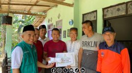 Foto. Penyaluran Bantuan dari Baznas Sumenep kepada Korban Gempa Bumi