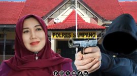 Foto. Anggota DPD/MPR RI, Dr Lia Istifhama, S.Sos.i., M.E.I (Kiri), Ilustrasi Penembakan (Kanan) 