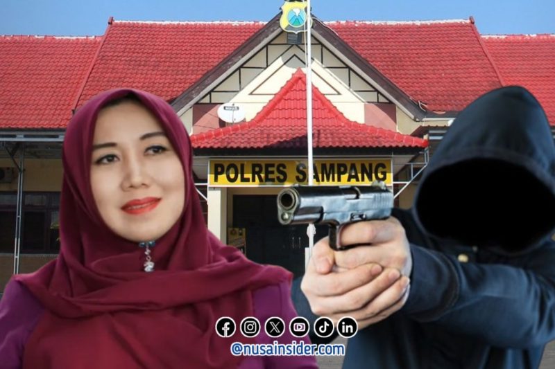 Foto. Anggota DPD/MPR RI, Dr Lia Istifhama, S.Sos.i., M.E.I (Kiri), Ilustrasi Penembakan (Kanan) 