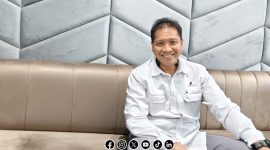 Foto. Anggono Mahendrawan, Kepala Satuan Kerja Khusus Pelaksana Kegiatan Usaha Hulu Minyak dan Gas Bumi (SKK Migas) Jaba nusa saat ditemui Pewarta media nusainsider.com, Senin 27 Oktober 2025.