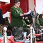 Foto. Wakil Bupati Sumenep, KH Imam Hasyim, SH.,MH saat menyampaikan sambutan di sela-sela Hari Jadi Sumenep ke-756 dengan Tema 'Ngopene Soengennep'. 