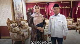 Foto. Ach Toifur Ali Wafa, Aktivis sekaligus Pimred nusainsider.com (Kanan) saat Bersama Anggota DPD RI Dr Lia Istifhama, S.Sos.i., M.E.I (Kiri) 