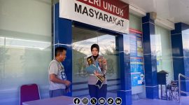 Foto. Pelayanan SIM Polres Sumenep sebagai Program 'Polisi Menyapa'., Selasa 4 November 2025 di Polres Setempat. 