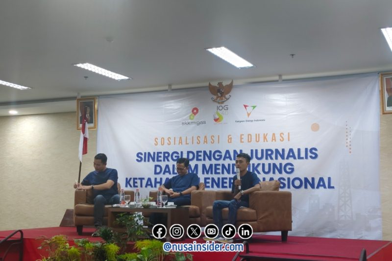 Foto. Sosialisasi dan Edukasi SKK Migas - Kei dalam Agenda Media Gathering di Kota Batu. 