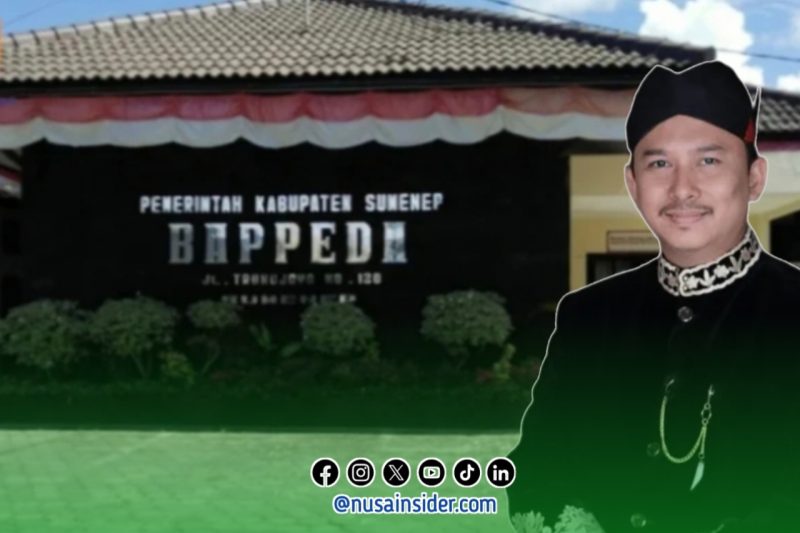 Foto. Dr Ir Arif Firmanto, S.TP., M. Si. IPU ASEAN Eng. Kepala Bappeda Sumenep (Istimewa : nusainsider.com/Ach Toifur Ali Wafa) 
