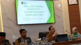 Foto. Kegiatan Sosialisasi Standarisasi Satuan Pendidikan Ramah Anak (SRA) Tahun 2025.