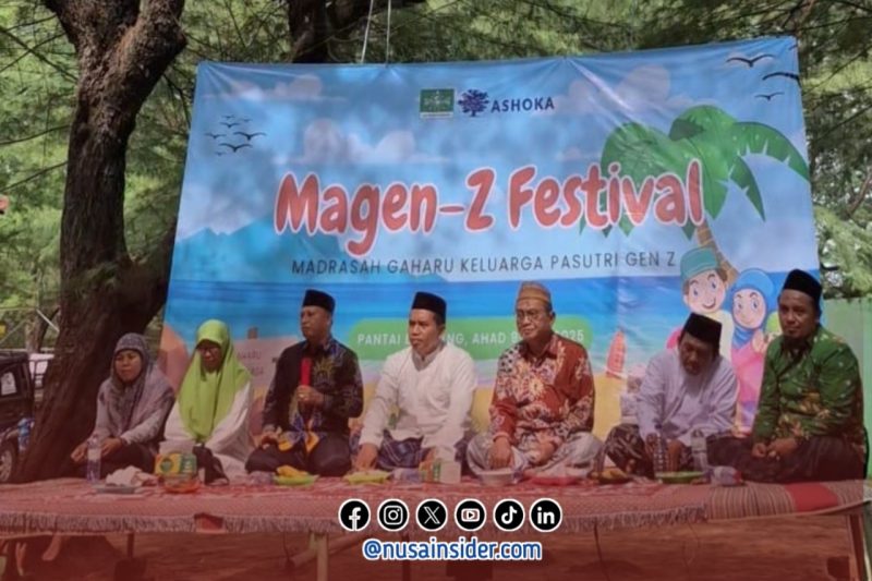 Foto. Kegiatan Magen-Z LKK PCNU SUMENEP di Wisata Pantai Lombang Sumenep
