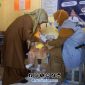 Foto. Imunisasi campak Puskesmas Pamolokan - Sumenep