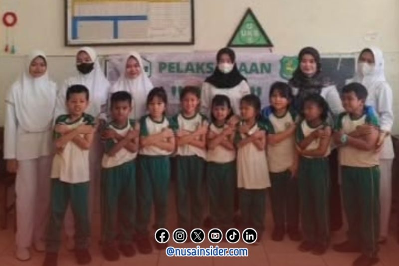 Foto. Pelaksanaan Program BIAS di SD Sang Timur yang diselenggarakan Puskesmas Pamolokan Sumenep. 