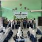 Foto. Kegiatan Satlantas Polres Sumenep bersama Jasa Raharja dalam Sosialisasi Ops Zebra Semeru 2025 di SMPN 1 Sumenep. 