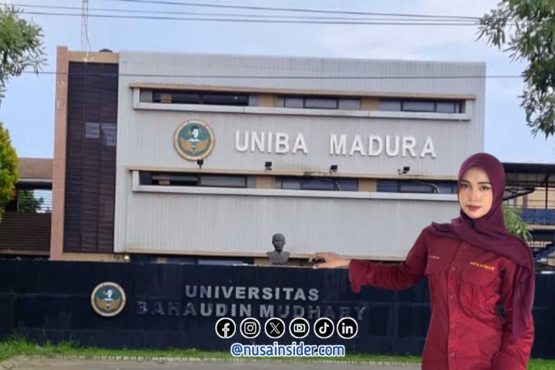Foto. Ketua Panitia Pemilihan Duta Kampus Universitas Bahaudin Mudhary (Uniba) Madura, Aura Intan Wulandari. 