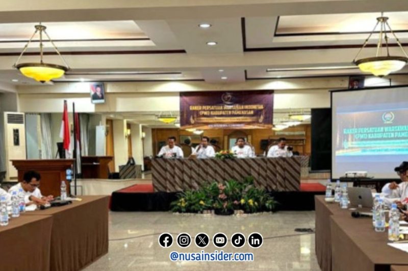 Foto. Raker PWI Pamekasan bahas Kawasan Ekonomi Khusus (KEK) Madura. 