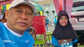 Foto. Ubaid Abdul hayat, Ketua PADA Sumenep saat usai mengikuti Fun Run 2025 di Hotel Myze Sumenep. 