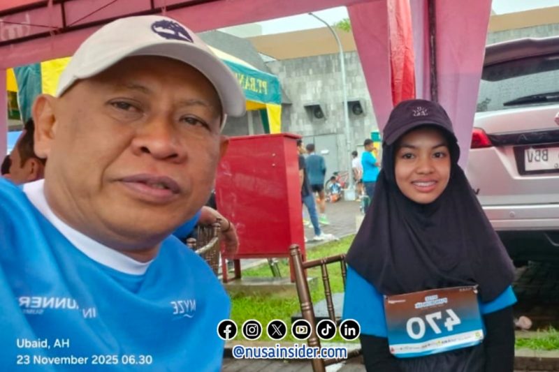 Foto. Ubaid Abdul hayat, Ketua PADA Sumenep saat usai mengikuti Fun Run 2025 di Hotel Myze Sumenep. 