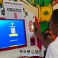 Foto. Aktivasi IKD Melalui Mesin ADM di Mall Pelayanan Publik (MPP) kabupaten Sumenep. 