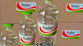 Foto. Produk Kemasan Air Minum Baday Kecamatan Batang-batang
