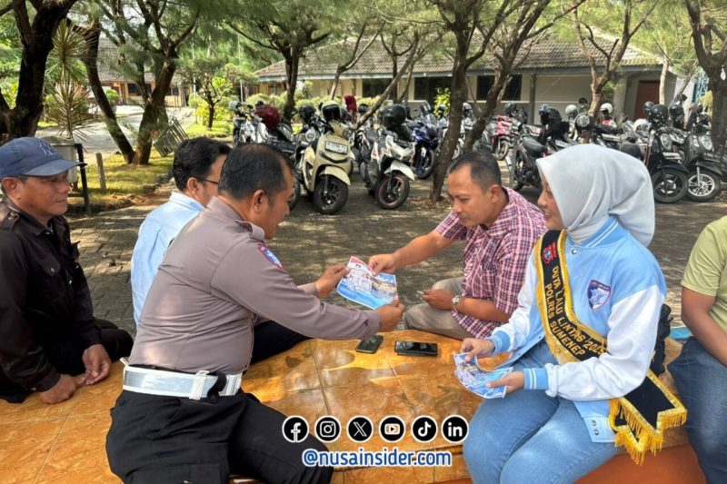 Foto. Sosialisasi Ops Zebra semeru 2025 di Kampus Unija Sumenep oleh Satlantas Polres Sumenep