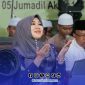 Foto. Senator Jatim, Ning Lia Saat menghadiri kegiatan Shalawat di Kabupaten Gersik-Jawa Timur. 