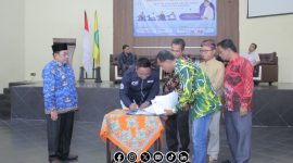 Foto. Penandatanganan Memorandum of Understanding (MoU) antara IWO Sumenep dan Kampus UPI. 