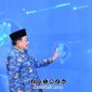 Foto. KH Imam Hasyim, Wakil Bupati Sumenep saat Launching Aplikasi SIKERIS