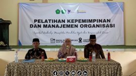 Foto. Kegiatan Workshop kepemimpinan Badan Eksekutif mahasiswa (BEM) STIT Aqidah Usymuni. 