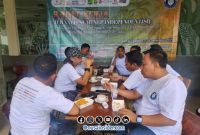 Foto. Rapat Kerja Jurnalis Sumenep Independen (JSI) kabupaten Sumenep di Hotel The Shangrilla Kota Batu Jawa Timur