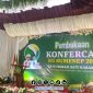 Foto. Panggung persiapan Konfercab PCNU SUMENEP. 