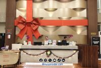 Foto. Tampak Ruangan Resepsionis Hotel Swiss-Belinn Manyar Surabaya Jawa Timur. 