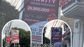Foto. Reklame / Jasa Iklan Umroh dan Haji di Kota Malang yang Tak Bayar Retribusi
