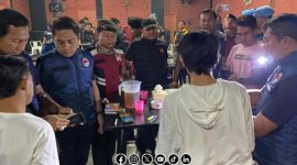 Foto. Razia Tempat Hiburan Malam Polres Sumenep di MR Ball