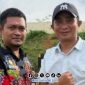 Foto. H. Syafwan wahyudi atau akrab disapa H Udik Pimpinan DRT The Big Family saat Bersama Yanuar Yudha Bahtiar di lapangan Tembak Polres Sumenep. 