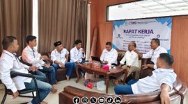 Foto. Rapat Kerja (Raker) Serikat Media Siber Indonesia (SMSI) kabupaten Sumenep di Kota Batu Malang