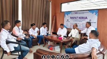 Foto. Rapat Kerja (Raker) Serikat Media Siber Indonesia (SMSI) kabupaten Sumenep di Kota Batu Malang