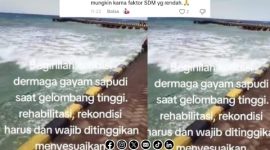 Foto. Screenshot (SS) unggahan tik-tok. 