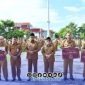 Foto. Bupati Sumenep bersama 3 Organisasi perangkat daerah (OPD) usai menerima penghargaan SAKIP 2025.