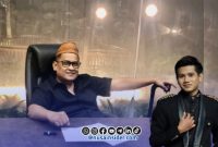 Foto. H Hairul Umam yang akrab disapa H Her komitmen dukung Valen Asal Pamekasan di DA7 Indosiar. 