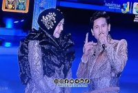 Foto. Penampilan Perdana Duet Valen bersama Lesti Kejora (Vales) di Malam Terakhir Grand Final Dangdut Academy 7 (DA7) 