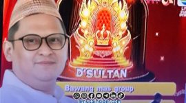 Foto. H. Hairul Umam PT Bawang Mas Group saat mengirimkan Virtual Gift D'Sultan kepada Valen Asal Pamekasan. 