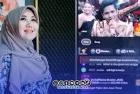 Foto. Dr Lia Istifhama, Sapaan akrab Ning Lia soroti Virtual Gift Dangdut Academy 7 (DA7) Indosiar. 