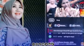 Foto. Dr Lia Istifhama, Sapaan akrab Ning Lia soroti Virtual Gift Dangdut Academy 7 (DA7) Indosiar. 